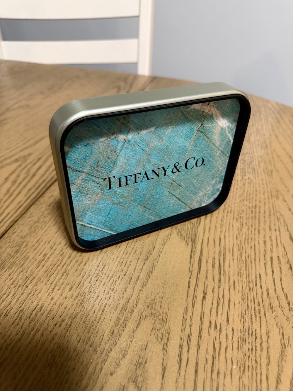 Tiffany & Co. Turquoise Display Sign